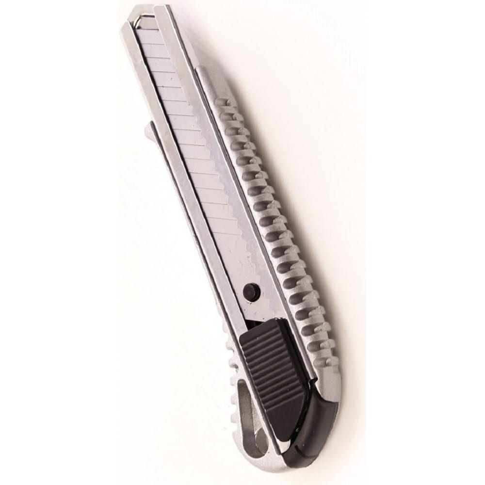фото Нож harden открытый, 18 мм, выдвижное лезвие, металлический корпус 570307