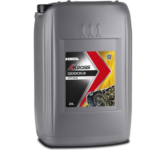 Изображение товара Масло трансмиссионное полусинтетическое AKross DEXRON III 20 л AKS0003ATF