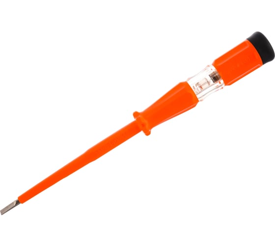 Изображение товара Отвертка тестер напряжения пробник HARDEN 110-250В, 190 мм., шлицевая, CRV 660002