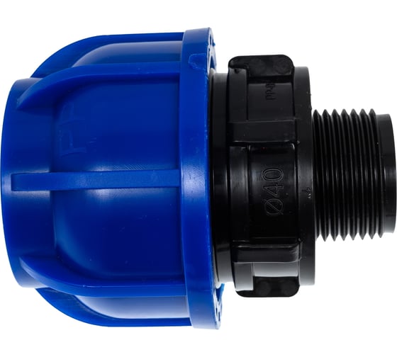 Изображение товара Соединительная муфта ПНД CYKLON 40x1" нар. 18 шт. PFMM4010