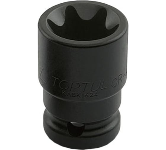 Изображение товара Головка ударная звездочка Е24. 1/2"DR TOPTUL KABK1624