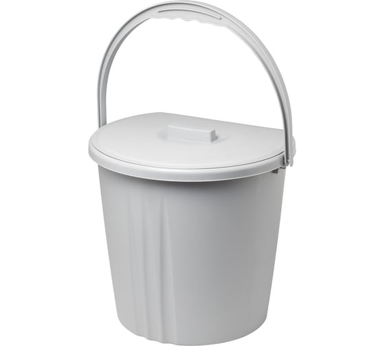 Изображение товара Ведро пристенное Архимед 11л, с крышкой Р1008
