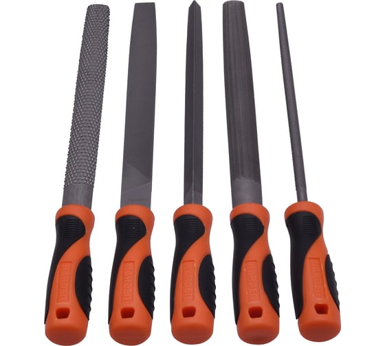 Изображение товара Набор профессинальных напильников HARDEN 5 пр., сталь Т12 610631