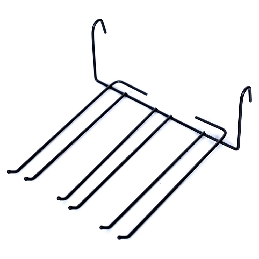 Изображение товара Держатель для бокалов навесной на рейлинг МУЛЬТИДОМ Лофт 245x215x100 мм