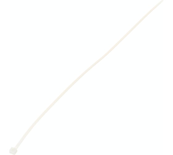 Изображение товара Хомут IEK 3.6x350, нейлон, белый, упаковка, 100шт, ИЭК UHH31-D036-350-100