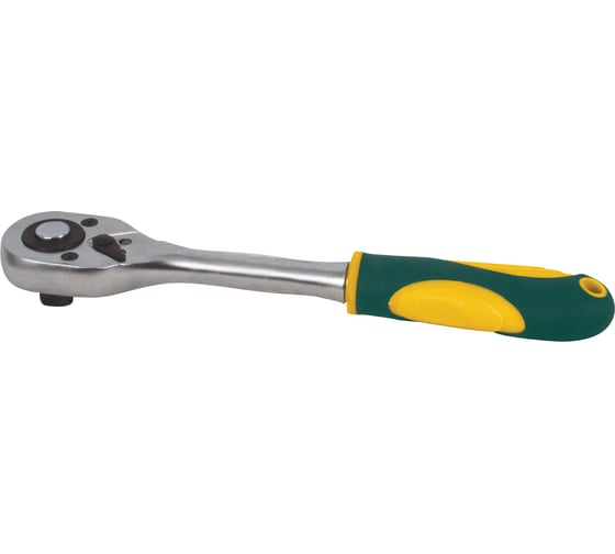 Изображение товара Трещотка FIT IT CrV механизм, пластиковая прорезинная ручка 1/2" 62377