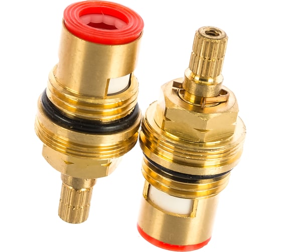 Изображение товара Кран-букса Melodia della vita керамика 1/2 8х20 под крест поворот 90град. пара 34151