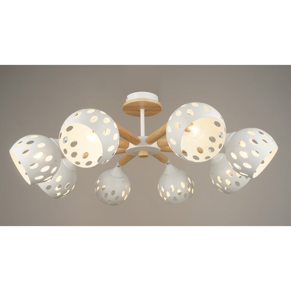 Изображение товара Потолочная люстра Мелодия Света 000067880 модерн декоративная 8 ламп