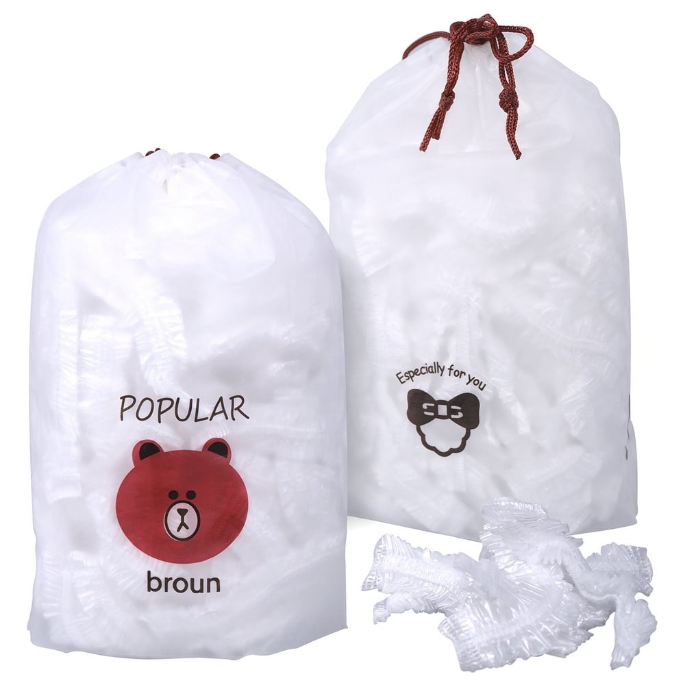 Изображение товара Набор крышек-чехлов для пищевых продуктов МУЛЬТИДОМ 100 шт до 35 см