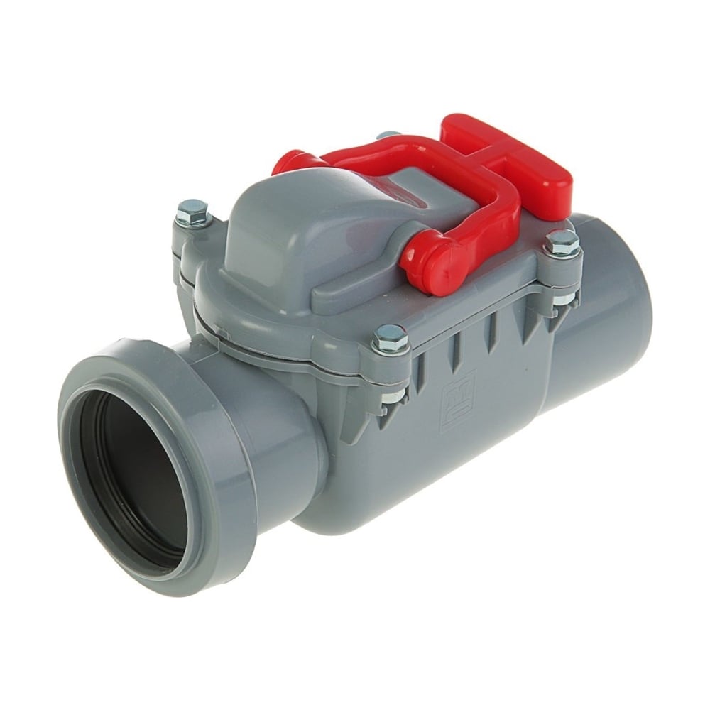 Изображение товара Обратный канализационный клапан АТЛАС ПЛАСТ DN 50 для внутренней канализации