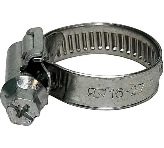Изображение товара Хомут червячный R2R 16-27 мм 9100-Т-1627