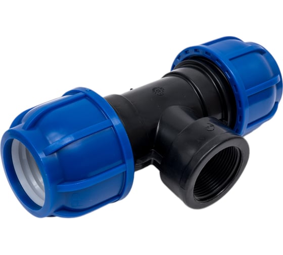 Изображение товара Тройник Cyklоn ПНД перех. 50x1.1/2x50 нар., 19шт. PFTM50112