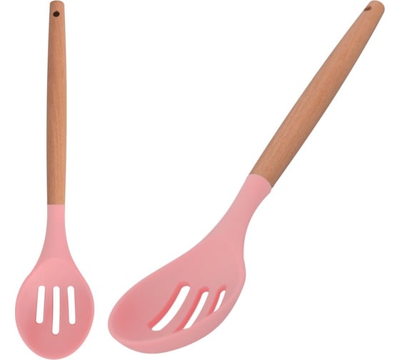 Изображение товара Ложка-шумовка МУЛЬТИДОМ "Бон-роз", длина 31,5 см DA50-188