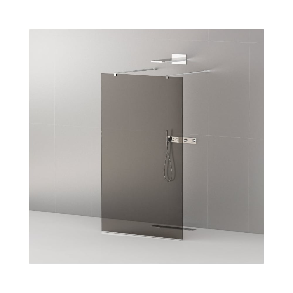 Душевая перегородка Cezares LIBERTA-L-2-110-GR-Cr