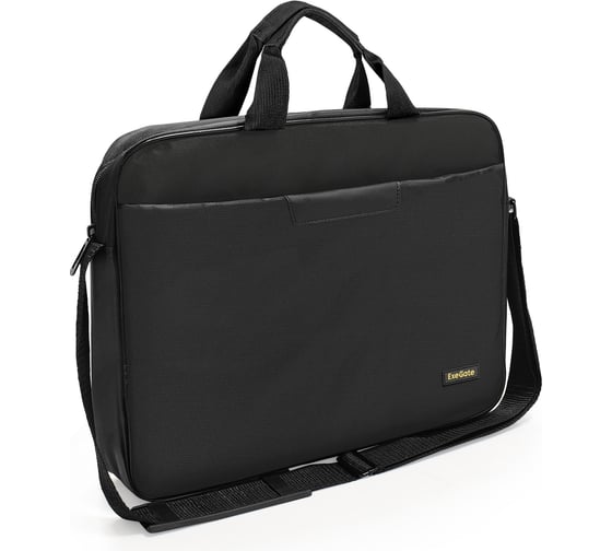 Изображение товара Сумка ExeGate Office F1595 Black, черная, полиэстер, для ноутбуков до 15.6 " 264610