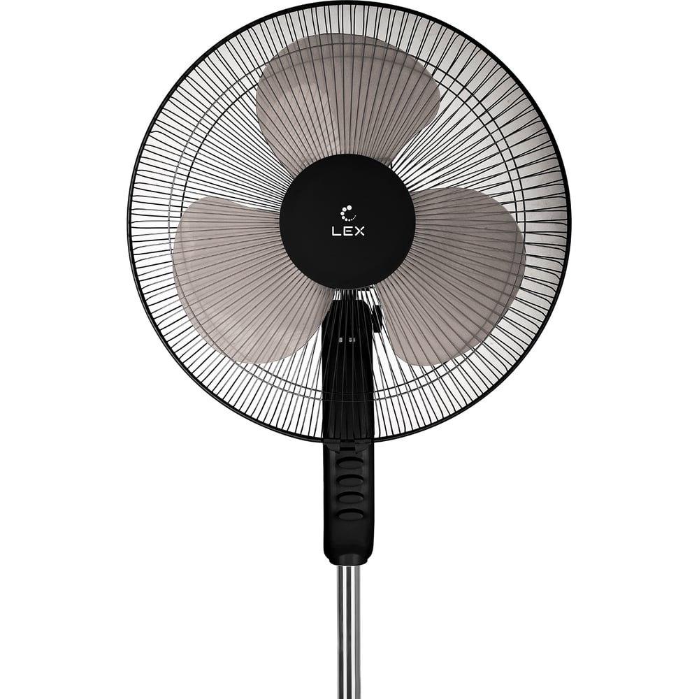 Изображение товара Напольный вентилятор LEX LXFC 8313 черный с механическим управлением