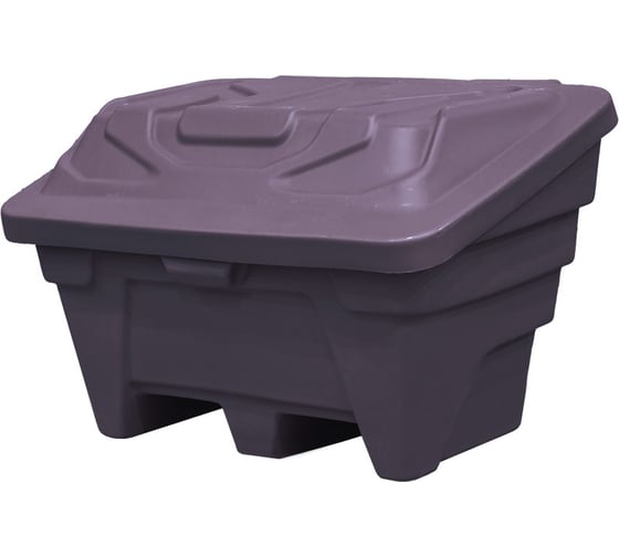 Изображение товара Контейнер для песка Тара.ру 220л, морозостойкий, с крышкой, черный 31049