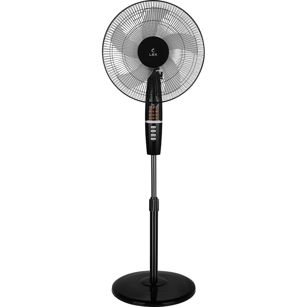 Изображение товара Напольный вентилятор с пультом дистанционного управления черный LXFC 8347