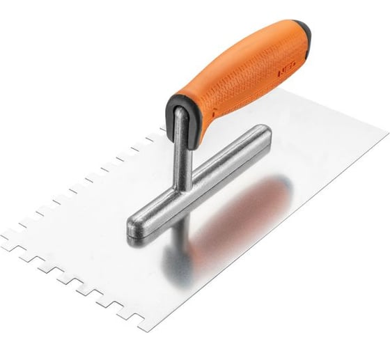 Изображение товара Зубчатая гладилка NEO Tools 270х128 мм зуб 8х8х8 мм двухкомпонентная рукоятка 50-168
