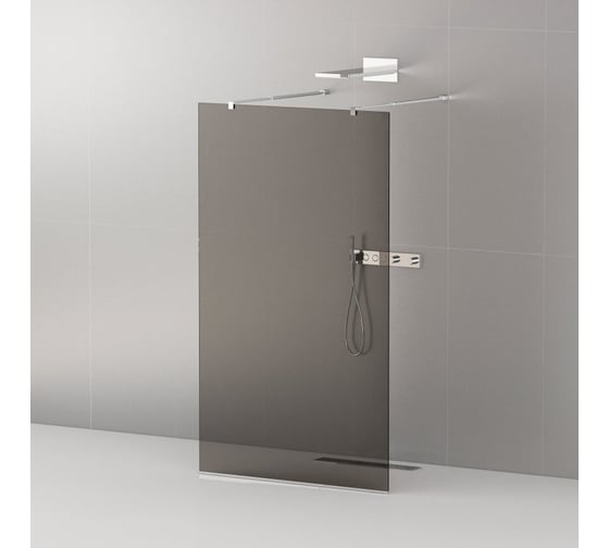 Изображение товара Душевая перегородка Cezares LIBERTA-L-2-100-GR-Cr