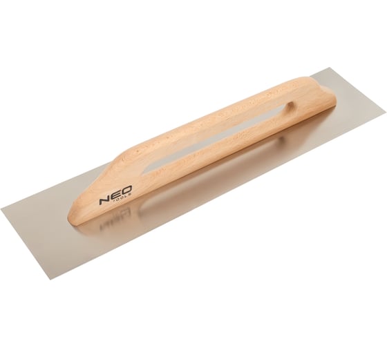 Изображение товара Прямая гладилка NEO Tools 580х128 мм деревянная ручка 50-191