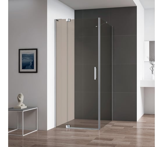 Изображение товара Душевой уголок Cezares SLIDER-AH-1-90-90/100-BR-Cr