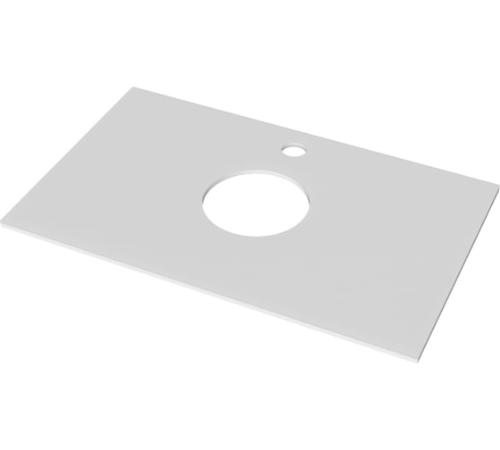 Изображение товара Столешница лакобель Taliente MB-ST 100 см, белое стекло на подложке МДФ TA-MB-ST100-blanco