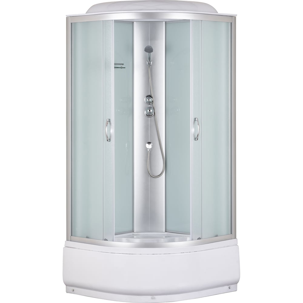 Изображение товара Душевая кабина Taliente Olejo 90х90х215см с раздвижными дверями и крышей