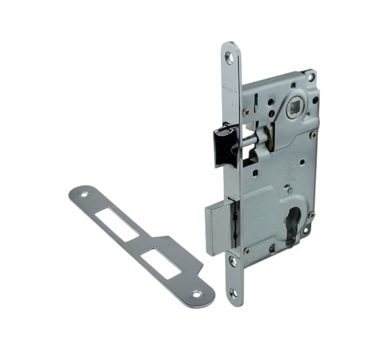 Изображение товара Врезной замок Marlok 85R1 под цилиндр, м/о 85 мм, CP хром 016873