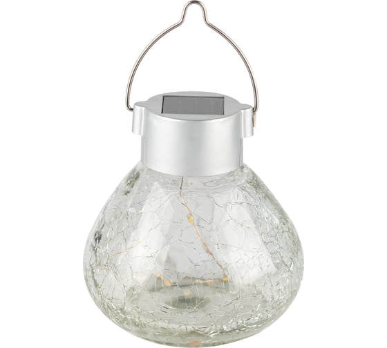 Изображение товара Светильник уличный ЭРА ERASF2326 Лампочка белая на солнечной батарее 11.2x11.2x11.4 см 1 LED Б0062373