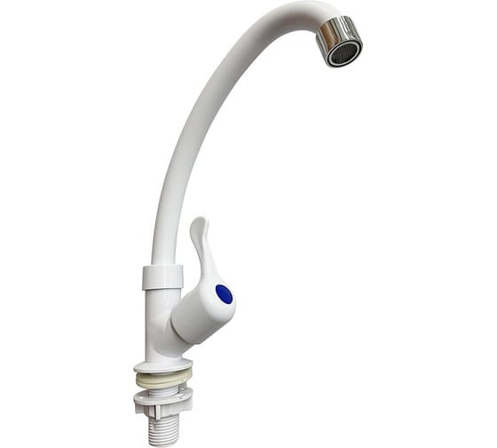 Изображение товара Смеситель моно ROEGEN, 1/2 м/к, ABS, белый, вентиль L3 RV523A