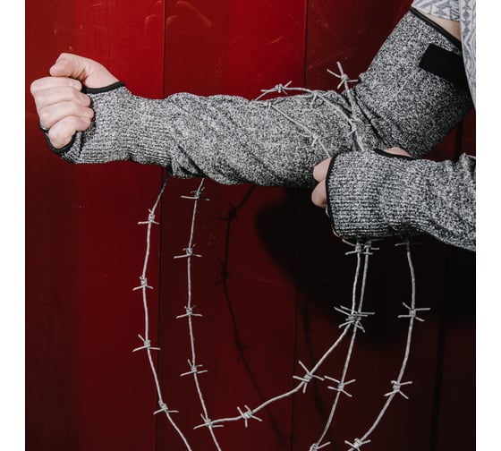 Изображение товара Нарукавники от порезов из HDPE Jeta Safety 56 см, 1 пара (2 шт) JCS056