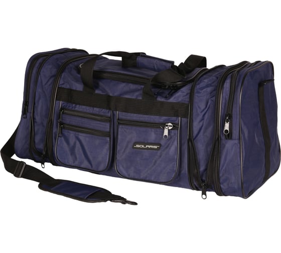 Изображение товара Дорожная сумка с изменяемым объёмом SOLARIS 60/75 л, Синяя S5126