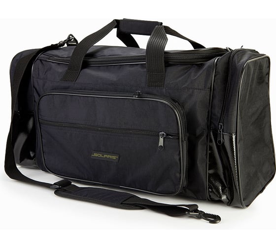Изображение товара Дорожная сумка с тентовым дном SOLARIS 52 л, Чёрная S5109