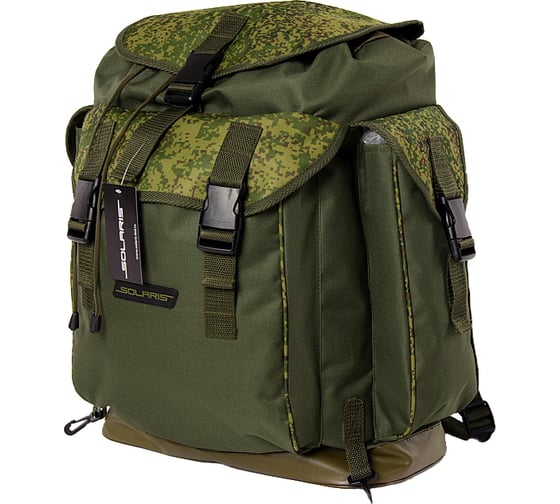 Изображение товара Классический рюкзак с боковыми карманами SOLARIS 43 л, Пиксель/о S5305