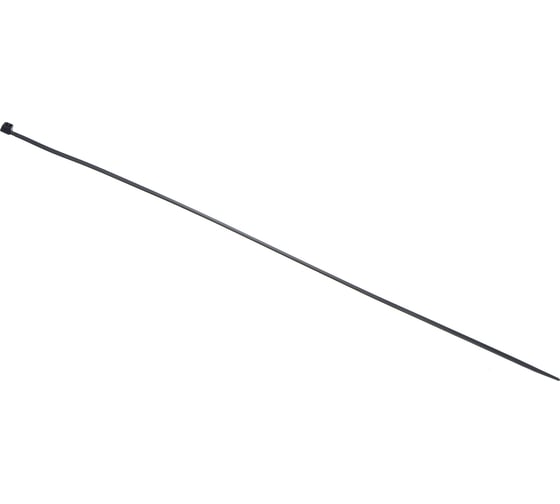 Изображение товара Хомут IEK 4.8x450, нейлон, черный, упаковка 100шт, ИЭК UHH32-D048-450-100