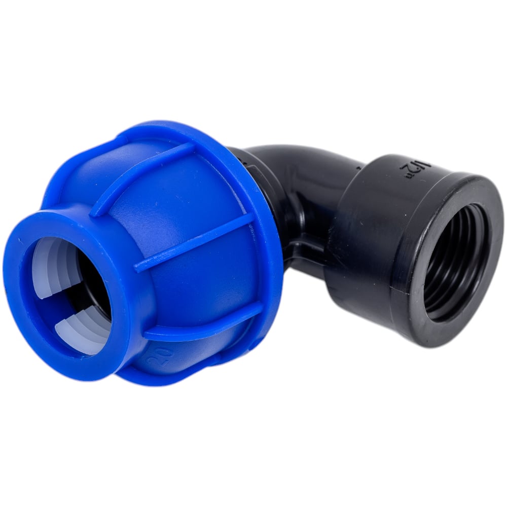 Изображение товара Угольник Cyklon ПНД 20x1/2 для водопровода и полива