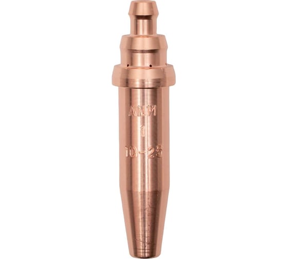 Изображение товара Мундштук ацетиленовый ANM №1, 10-25 мм, для трехтрубного резака KRASS 2411001