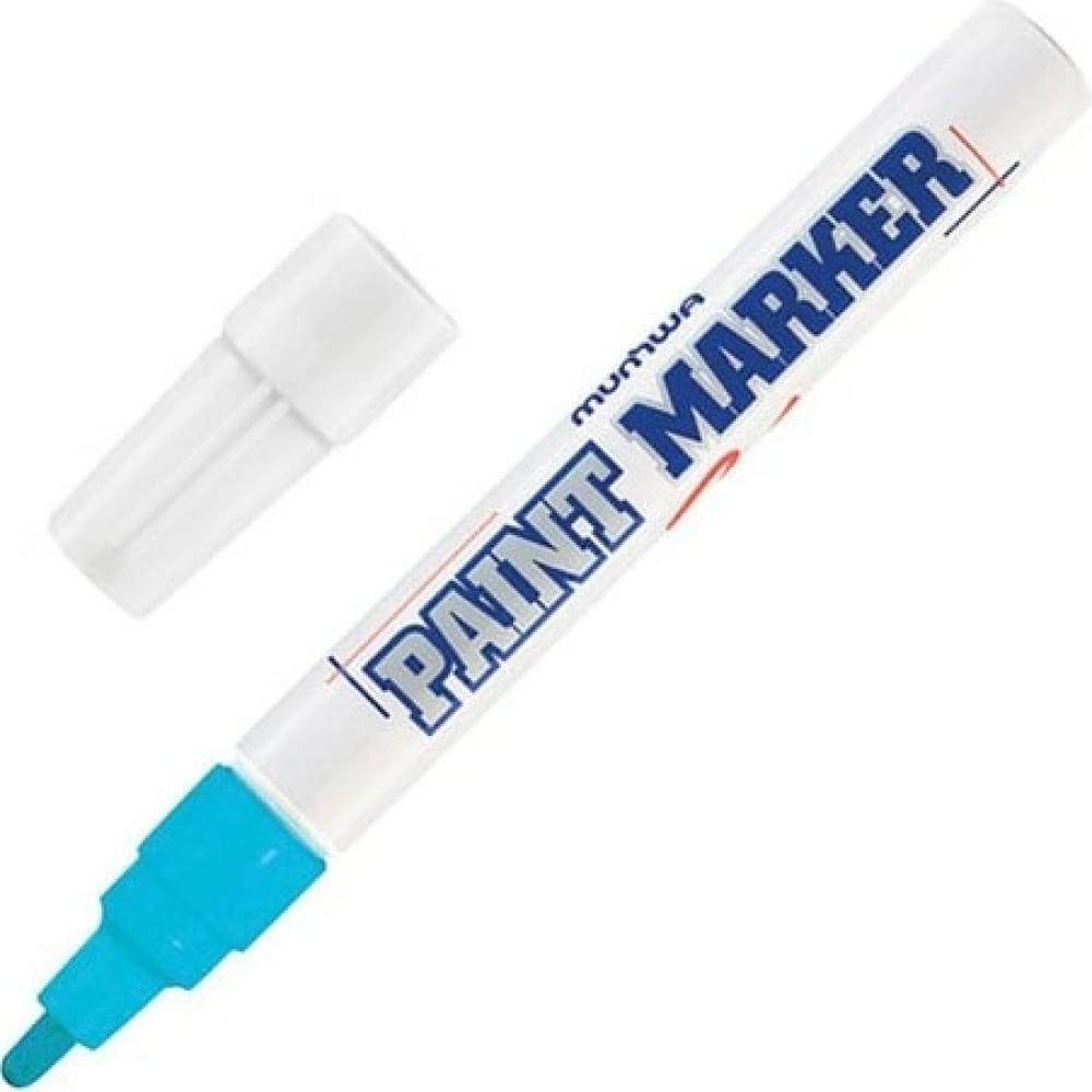 Маркер-краска Munhwa маркер меловой munhwa голубой 3 мм