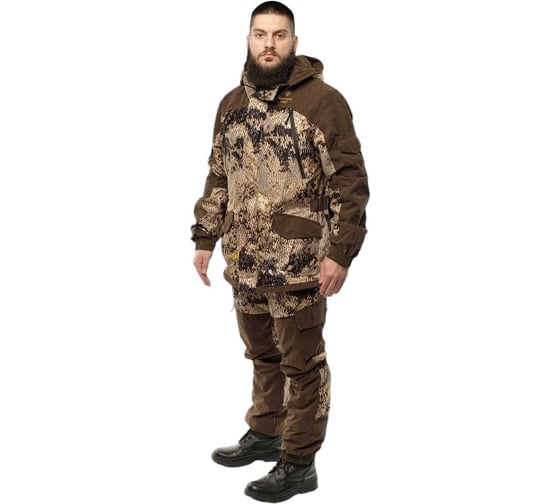 Изображение товара Костюм демисезонный мужской Fantom Force Gorka NEXT Demi (ALOVA/FINLYANDIYA),510-4 Prairie\Finlandia 19-0912 B, рост 170-176, размер 104-108 FFPD-1-03-5104-3-104