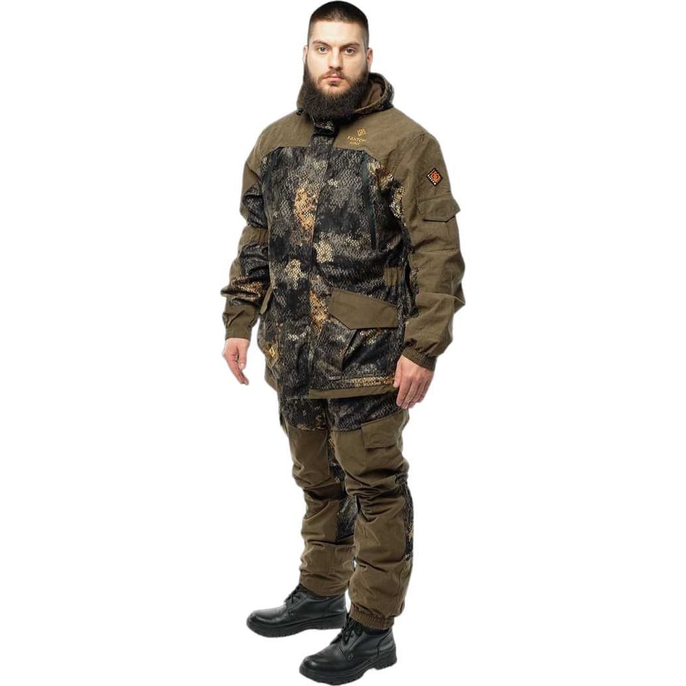 Изображение товара Костюм демисезонный мужской Fantom Force Gorka NEXT Demi (ALOVA/FINLANDIA), 510-3 Dark Forest\Finlandia Khaki 1, рост 170-176, размер 112-116 FFPD-1-03-5103-3-112