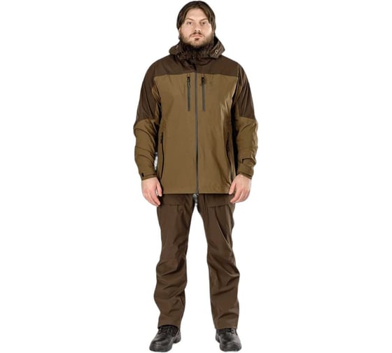 Изображение товара Костюм демисезонный мужской Fantom Force SPAWN, D.Brown 22/L.Brown 21, рост 170-176, размер 104-108 FFPD-1-09-DB22LB21-3-104