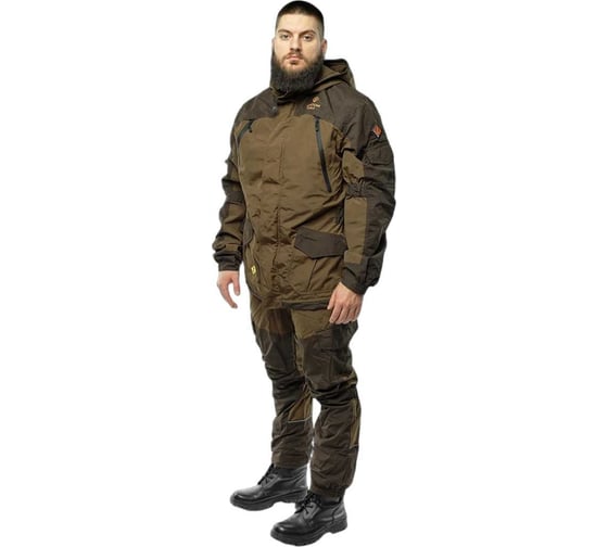 Изображение товара Костюм демисезонный мужской Fantom Force Gorka NEXT Demi (TASLAN), L.Brown 21\D.Brown 22, рост 182-188, размер 112-116 FFPD-1-03-TASLBDB-5-112