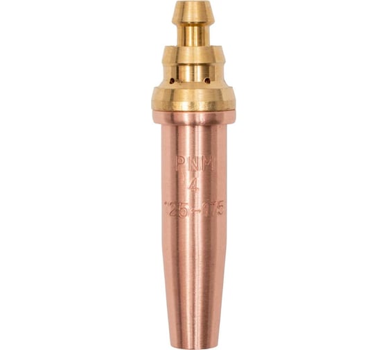 Изображение товара Мундштук пропановый PNM №4, 125-175 мм, 3/32 для трехтрубного резака KRASS 2421221