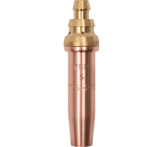 Изображение товара Мундштук пропановый PNM №5, 175-225 мм, 7/64 для трехтрубного резака KRASS 2421222