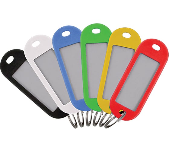 Изображение товара Бирки для ключей MOS набор 6 шт 67402М