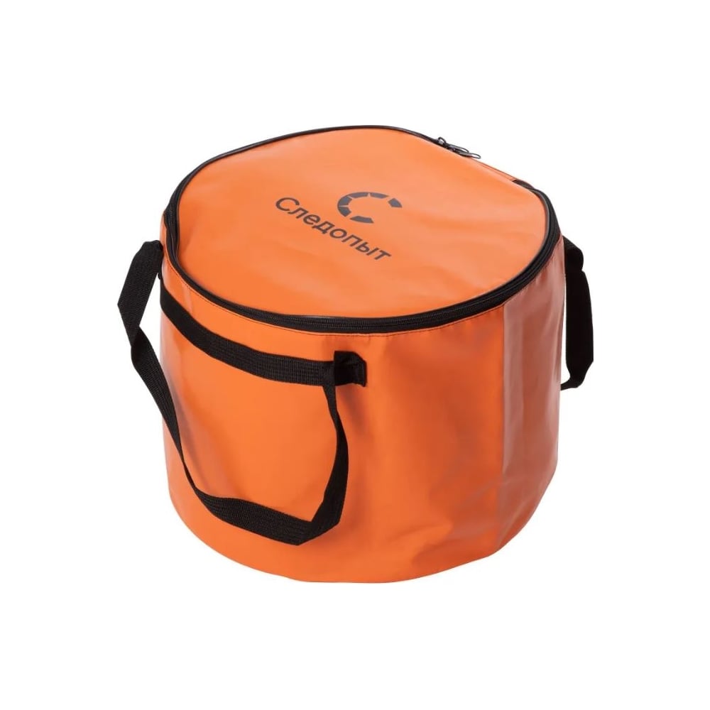 Изображение товара Ведро с крышкой для рыбы Следопыт ПВХ 40x40x30 см оранжевое