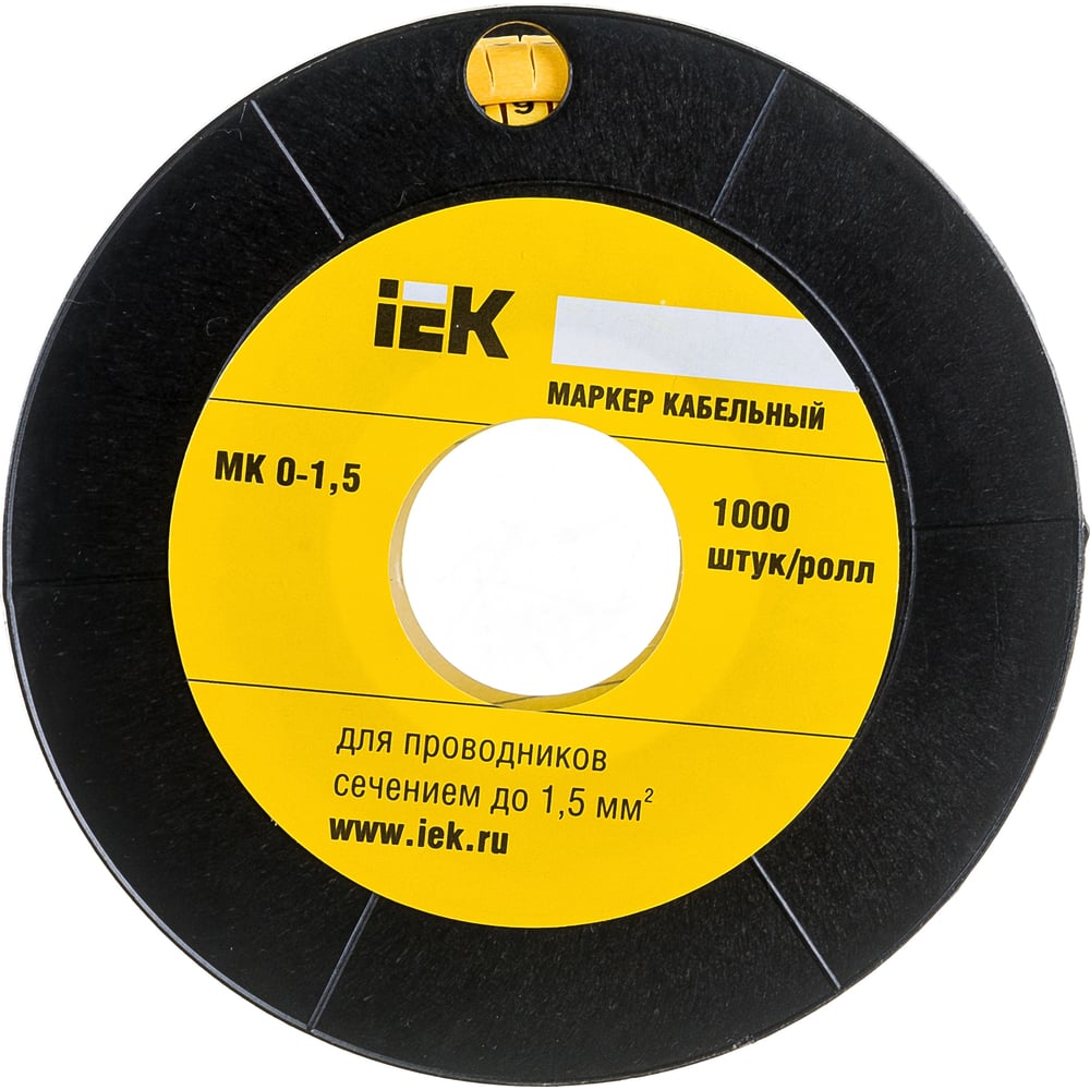 Маркировочное кольцо IEK маркировочное маркер ekf