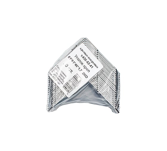 Изображение товара Крепежный уголок КРЕПКО-НАКРЕПКО оцинкованный 61x61x46x1,7 ЕСО 37996