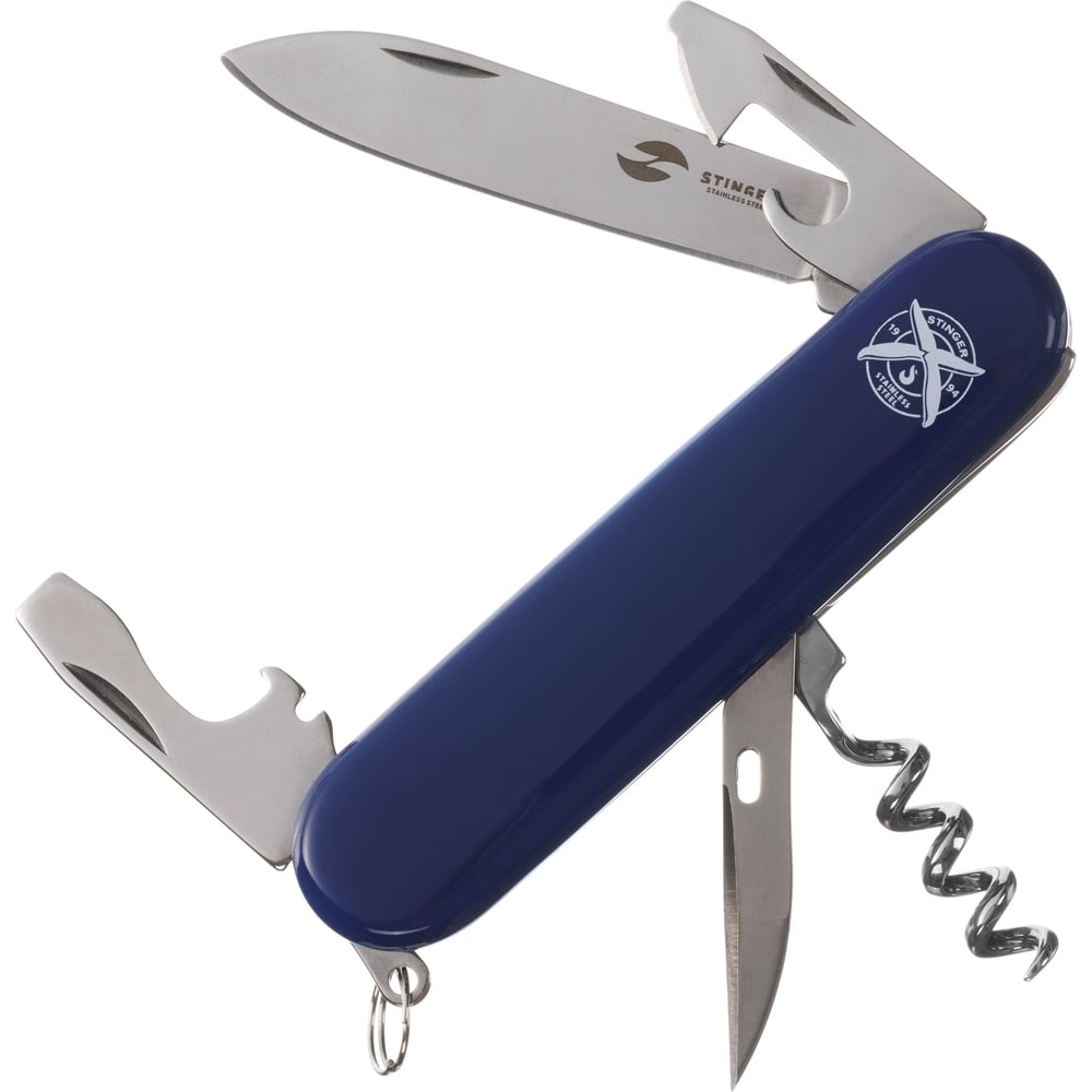 Изображение товара Перочинный нож Stinger 90 мм 10 функций синий FK-K5005NH-10F